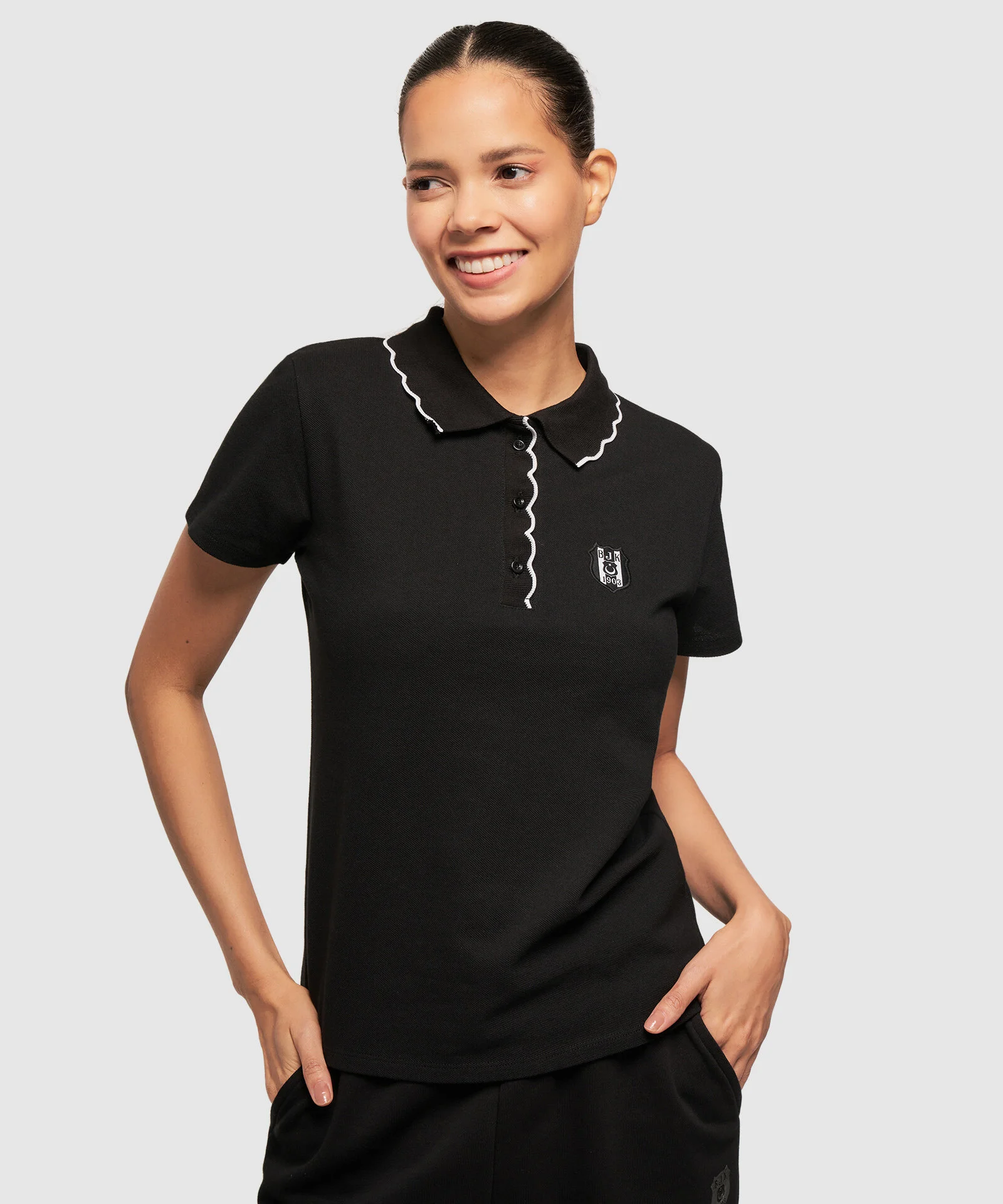 BEŞİKTAŞ KADIN POLO T-SHİRT